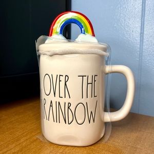 RAE DUNN Over the Rainbow Mug